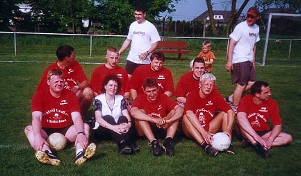 Das Team der Feuerwehr